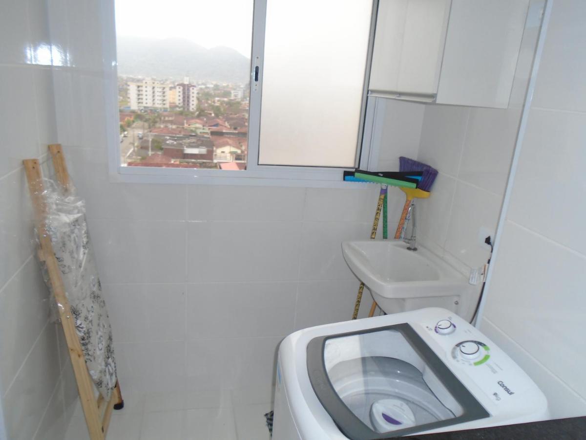 Apartamento Em Mongagua, Frente Ao Mar Ngoại thất bức ảnh