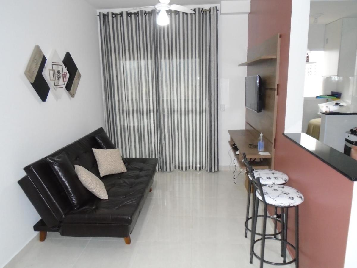 Apartamento Em Mongagua, Frente Ao Mar Ngoại thất bức ảnh