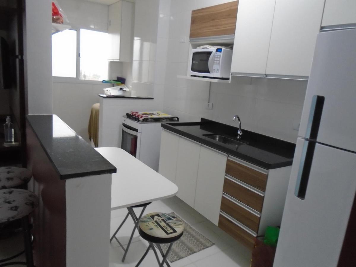 Apartamento Em Mongagua, Frente Ao Mar Ngoại thất bức ảnh