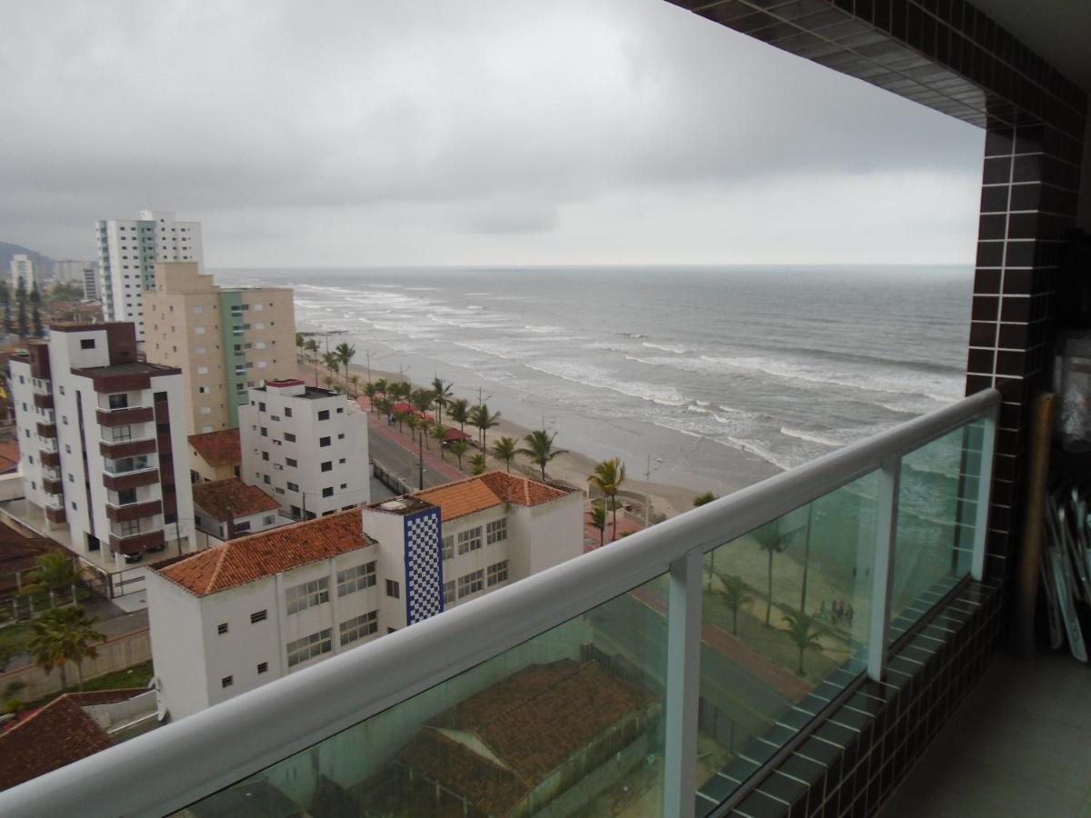 Apartamento Em Mongagua, Frente Ao Mar Ngoại thất bức ảnh