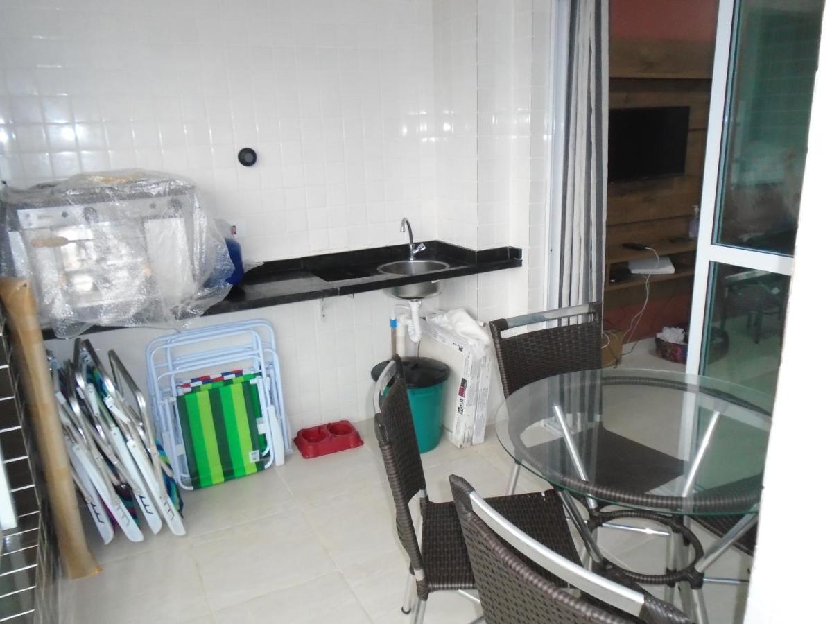 Apartamento Em Mongagua, Frente Ao Mar Ngoại thất bức ảnh