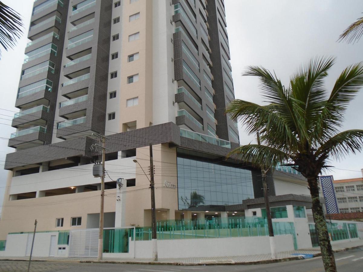Apartamento Em Mongagua, Frente Ao Mar Ngoại thất bức ảnh